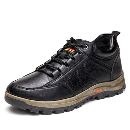 Men's Leather Hiking Shoes Non-slip Sneakers
