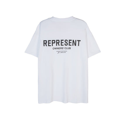REPRESENT Unisex Casual Short Sleeve T-Shirt
