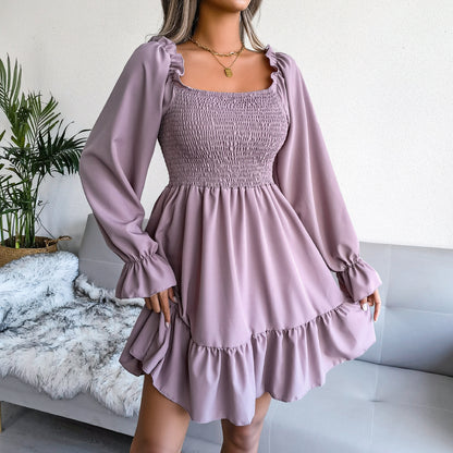 Women's Elegant Solid Color Simple
