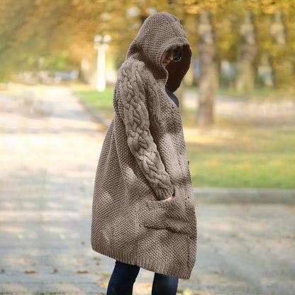 Casual Knit Cardigan Jacket For Women