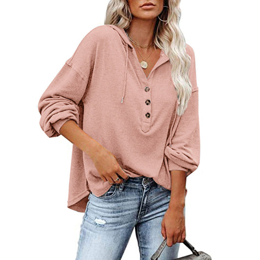Women's Casual Loose Hoodie Sweater