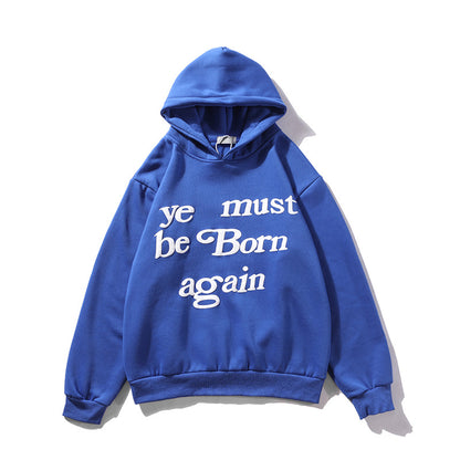 Unisex Kanye Ye Must Be Born Again Casual Hoodie