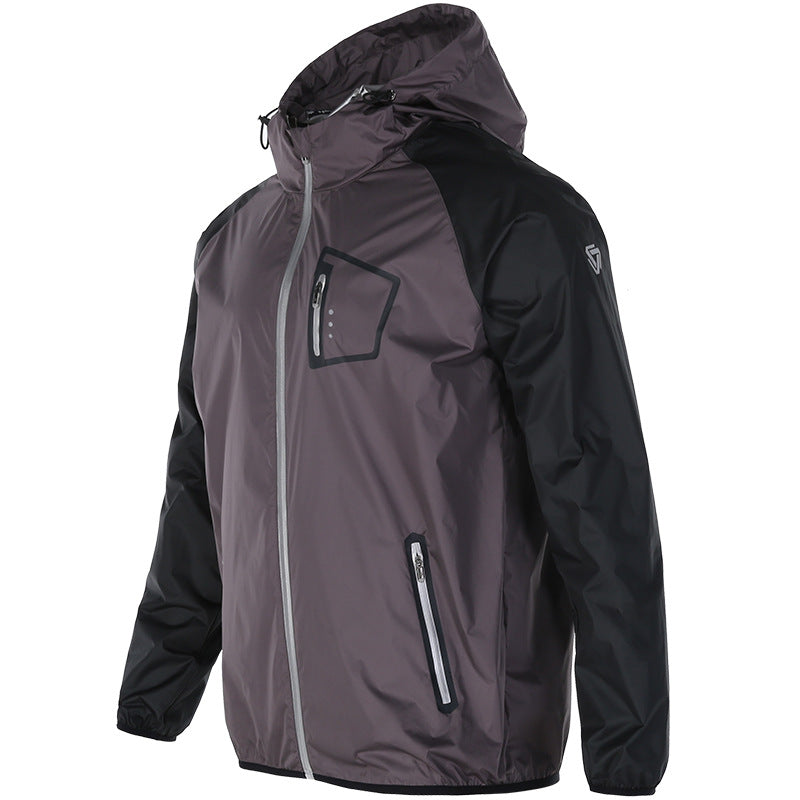 Men's Fitness Running Perspiration Sports Jacket