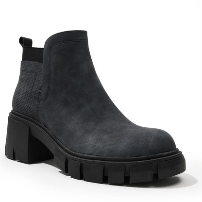 Women's Platform Chunky Heel Boots