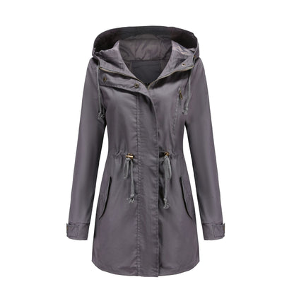 Casual Oversized Hooded Jacket For Women