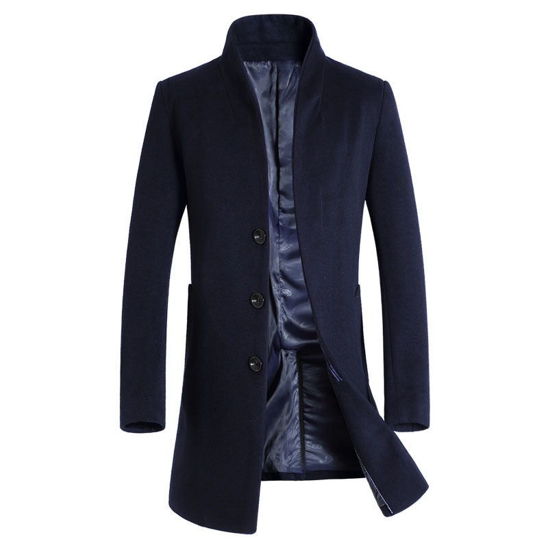 Men's Winter Warm Woolen Jacket