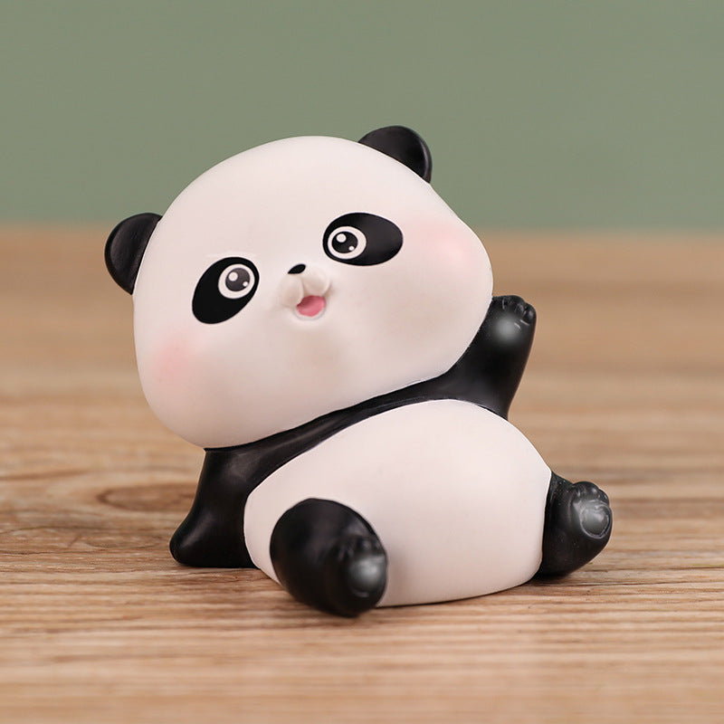 Cute Panda Ornament Gift Set