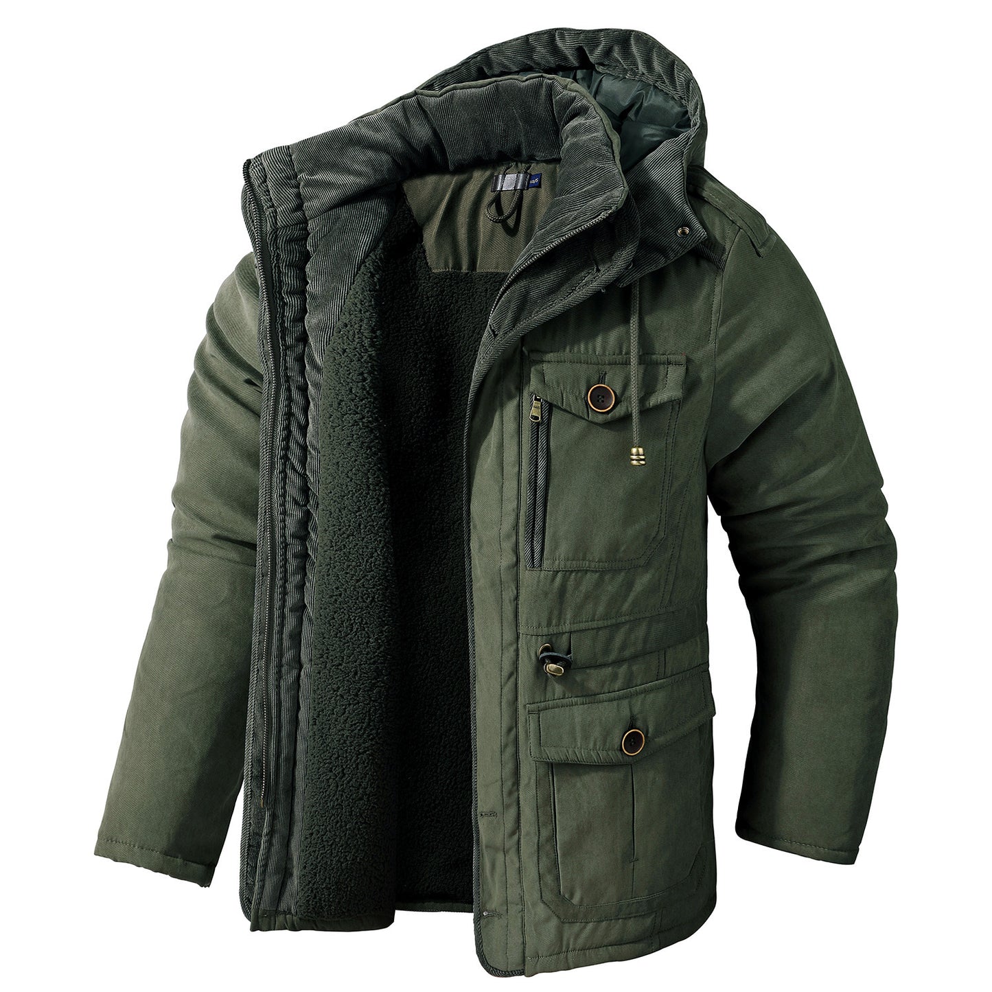 Men's Sherpa Lined Jacket All Weather Coats