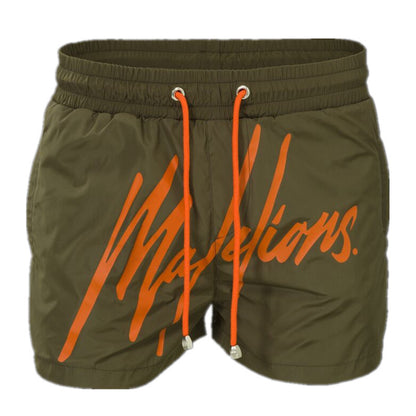 Men's Beach Shorts Printed Fitness Sports Casual Pants