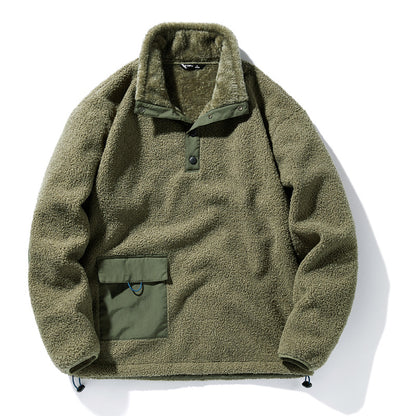 Men's Casual Plush Sweatshirt