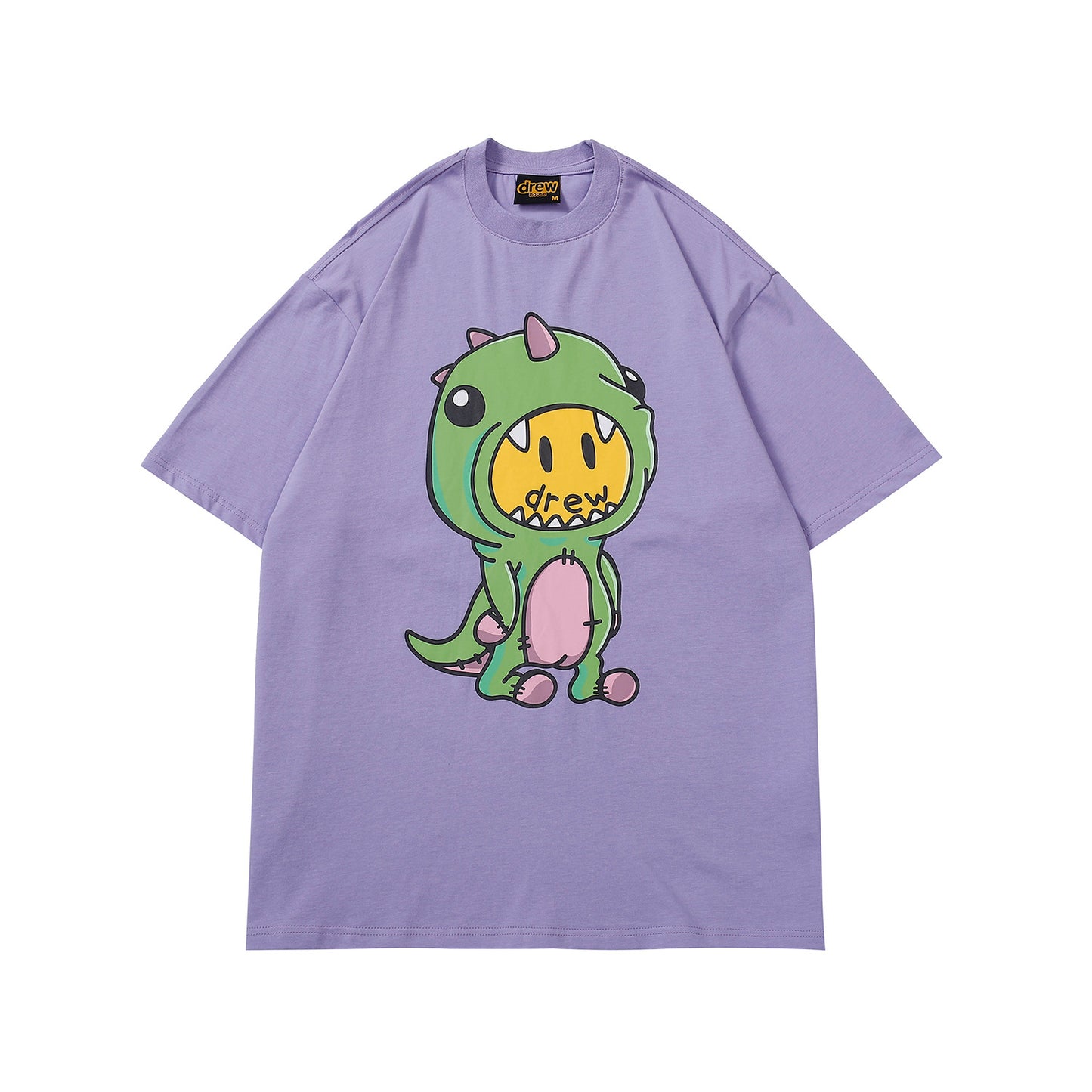 DREW Smiley Dinosaur Unisex Print T-Shirt