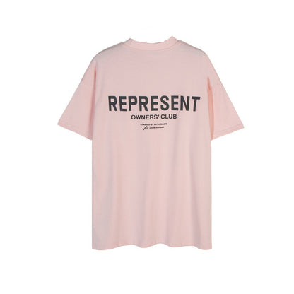 REPRESENT Unisex Casual Short Sleeve T-Shirt