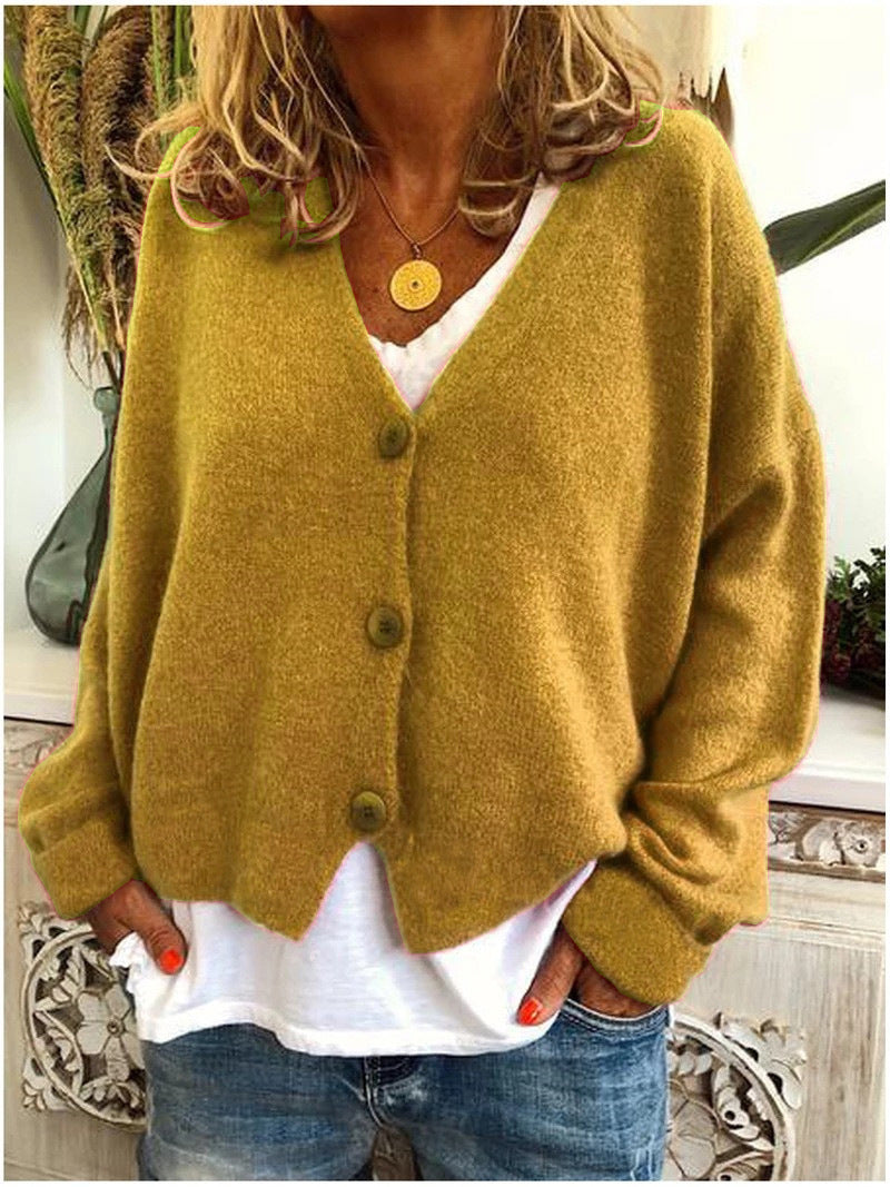 Women's Loose Sweater Knitted Jacket