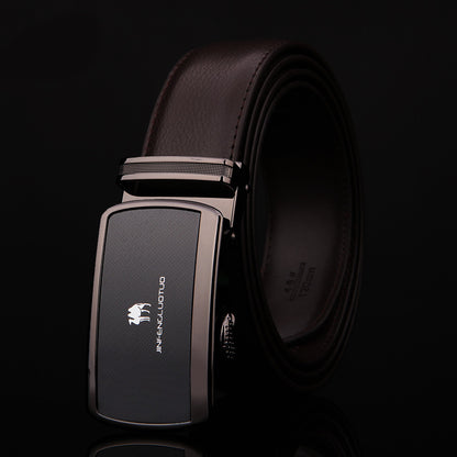 Pure Cowhide Business Suit Men's Belt