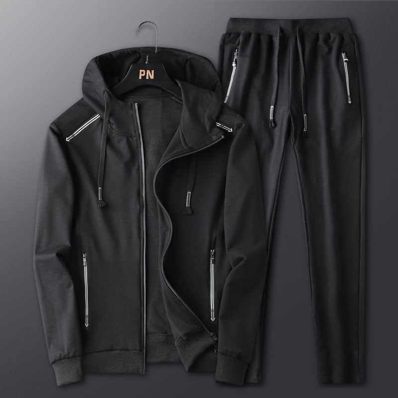 Men's Hoodie Casual Sports Long-sleeved Trousers Suit