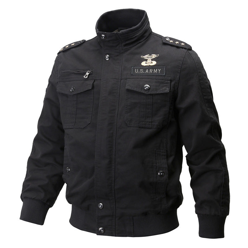 Men's Stand Collar Casual Outdoor Jacket