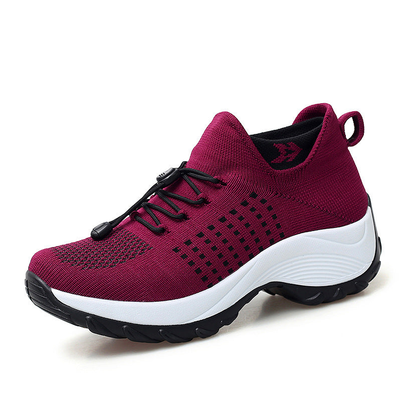 Women'S Breathable Platform Sneakers