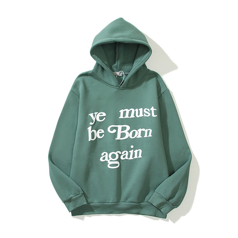 Unisex Kanye Ye Must Be Born Again Casual Hoodie
