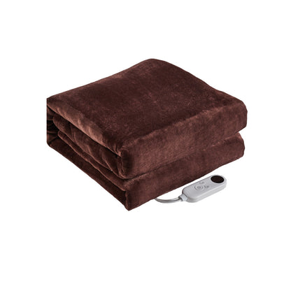 Flannel Sherpa Heater Blanket Electric USA 110V
