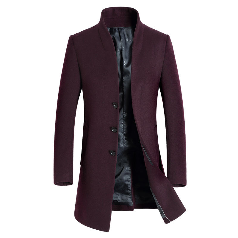 Men's Winter Warm Woolen Jacket