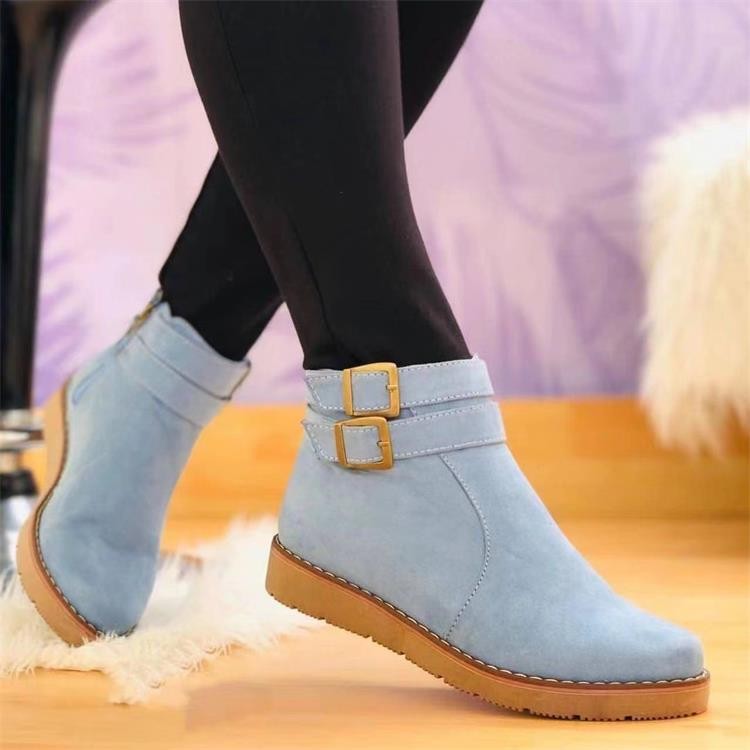 Women's Casual Flat Low Boots