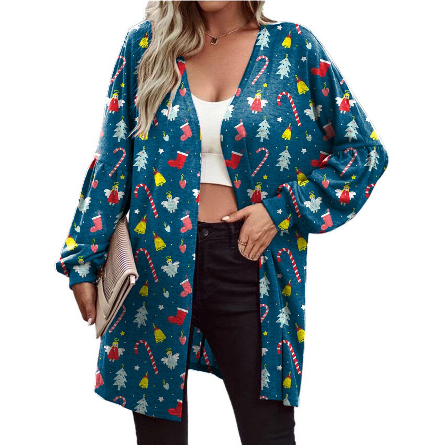 Women's Christmas Loose Cardigan Jacket