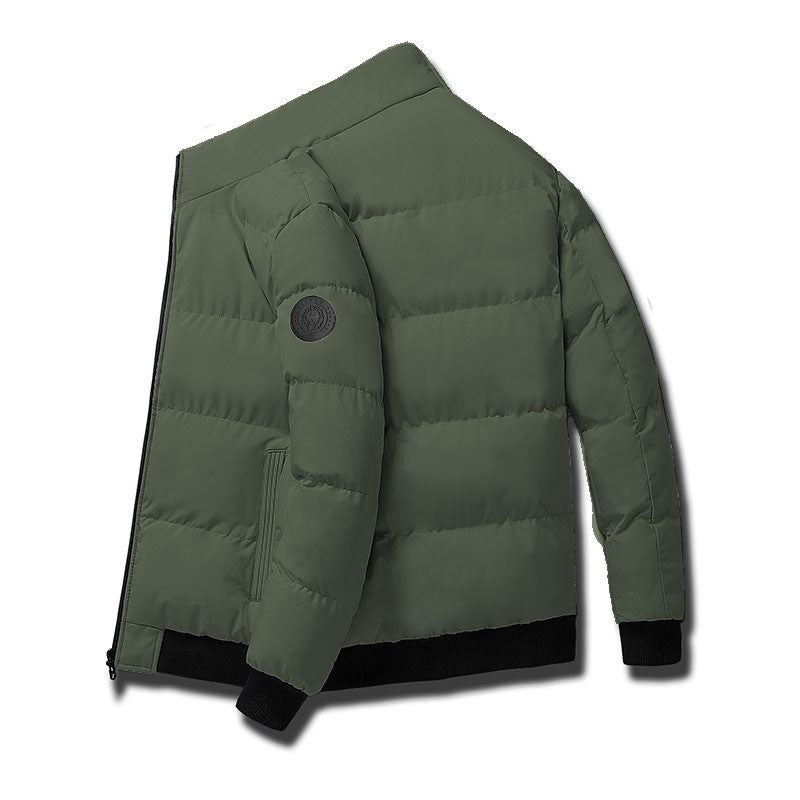 Men's Stand Collar Casual Winter Jacket