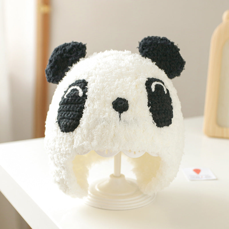 Cute Children Panda Plush Hat