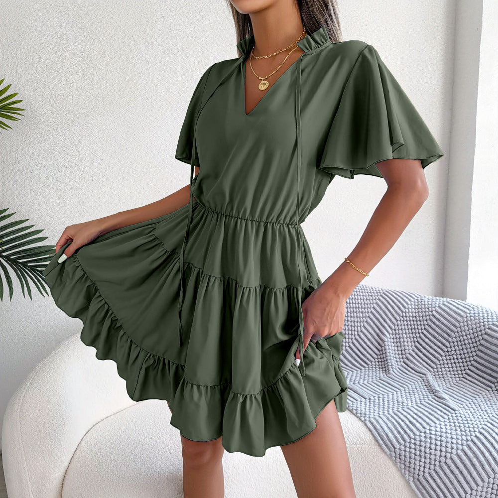 Casual Short Sleeve Summer Dress For Women