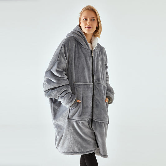 Unisex Hoodie Warm Winter Pullover Casual Home Top