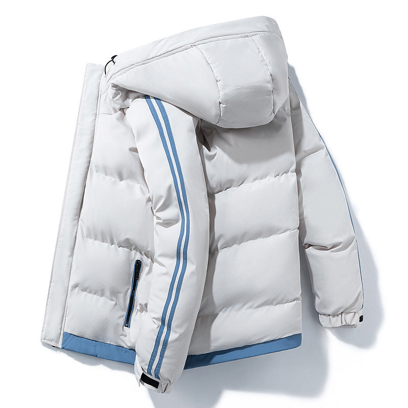 Men's Hooded Athleisure Winter Jacket
