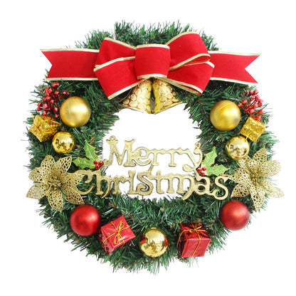 Christmas Wreath Simulation Garland Holiday Decoration