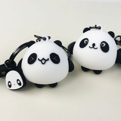 Cute Panda Keychain Pendant Ornament