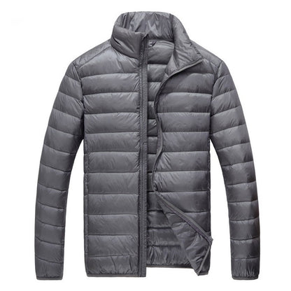 Men's Outdoor Stand Collar Warm Down Jacket