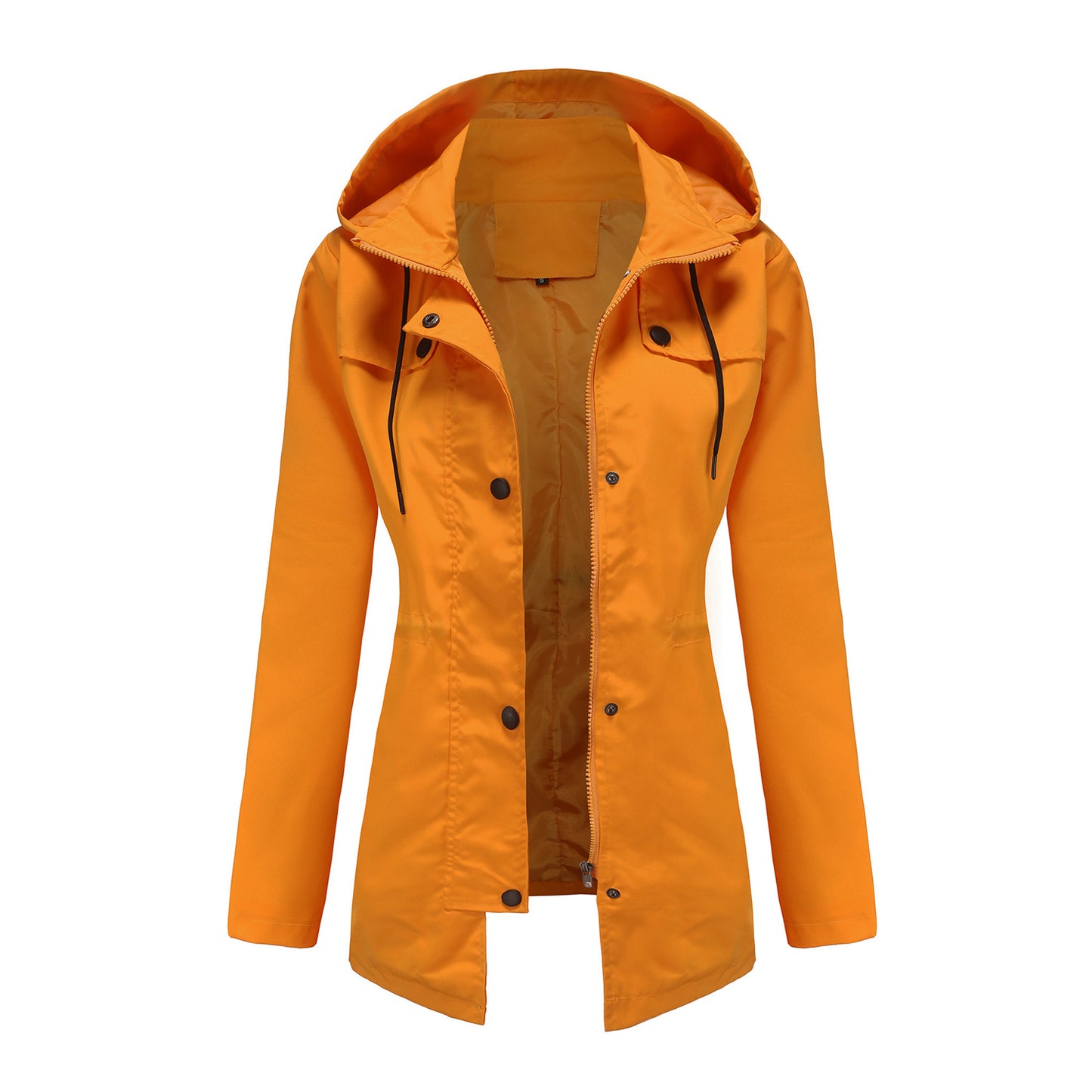 Hooded Outdoor Long Jacket For Women