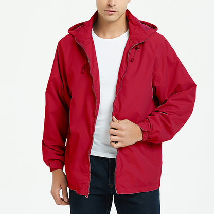 Men's Casual Outdoor Sports Hooded Jacket