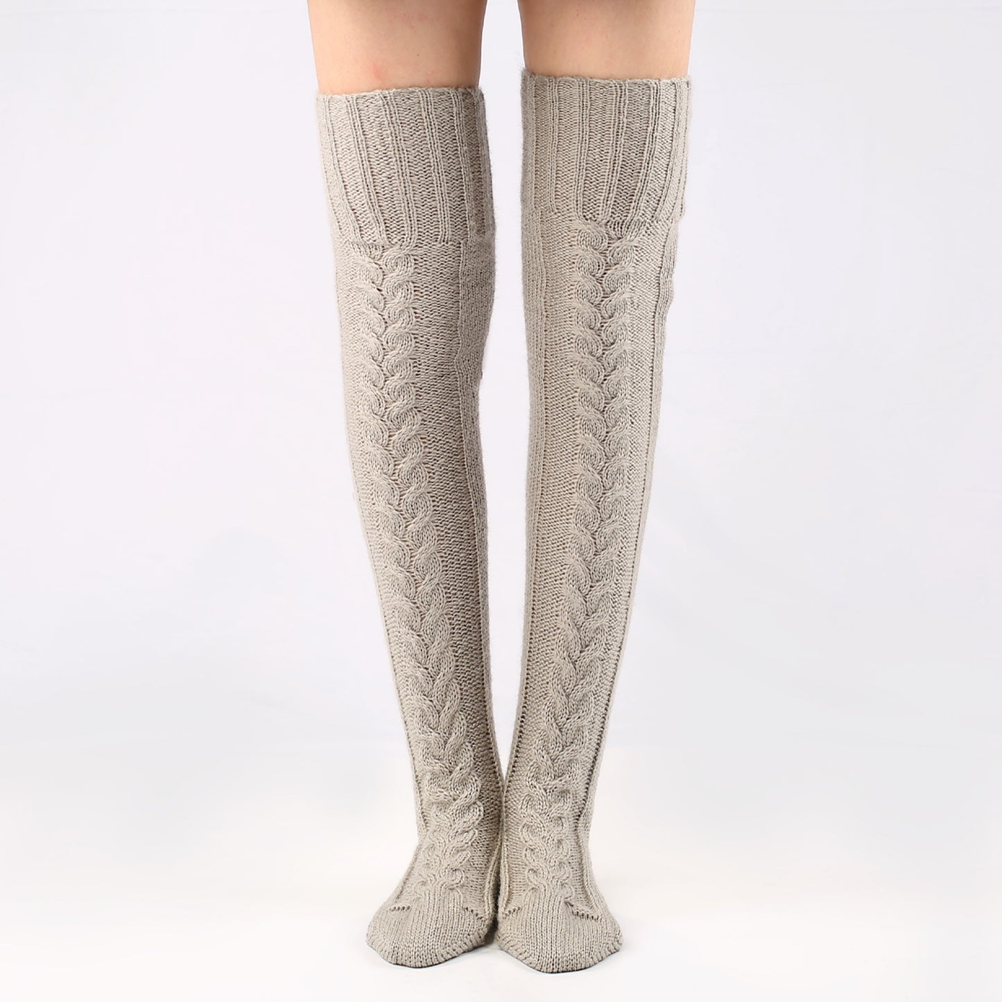 Women's Tall And Long Wool Pile Socks