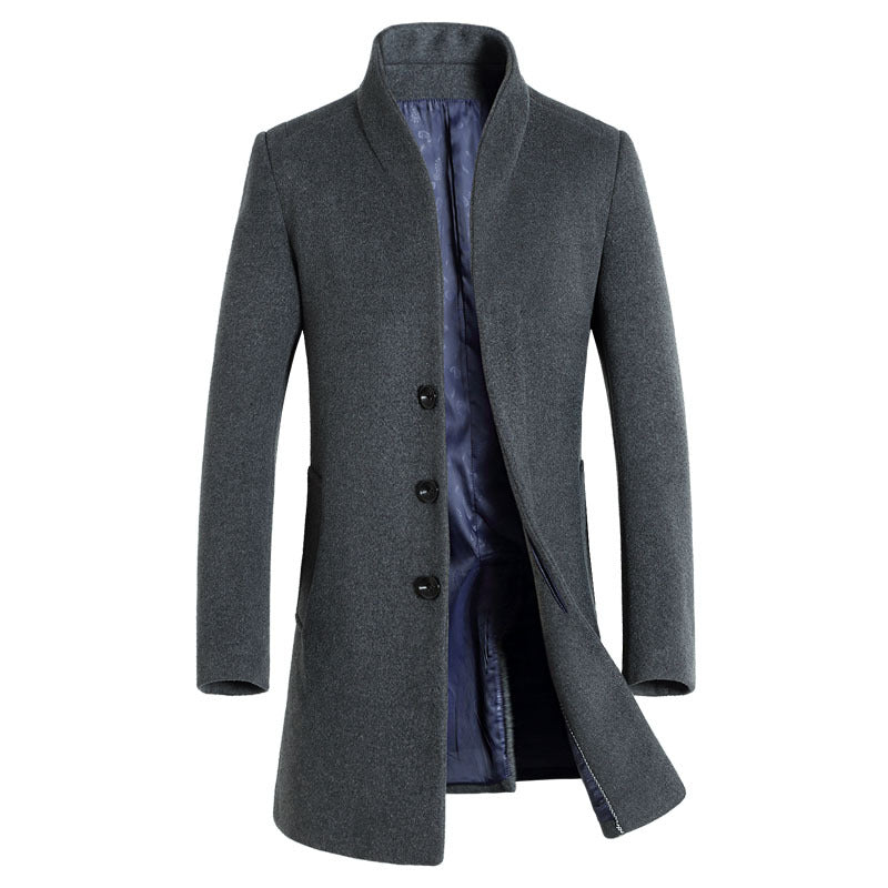 Men's Winter Warm Woolen Jacket