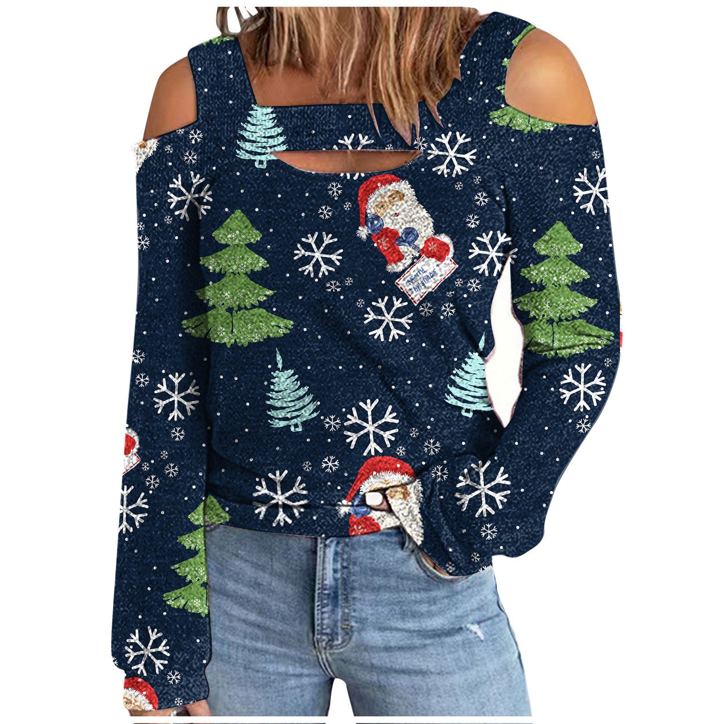 Women's Christmas Slim Fit T-Shirt