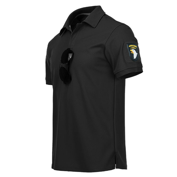 Men's Quick Dry Polo Short Sleeve T-Shirt
