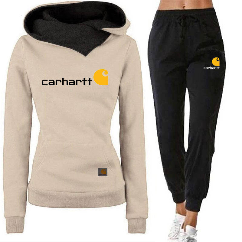 Carhartt Womens Hoodie and Pants Two-Piece Set