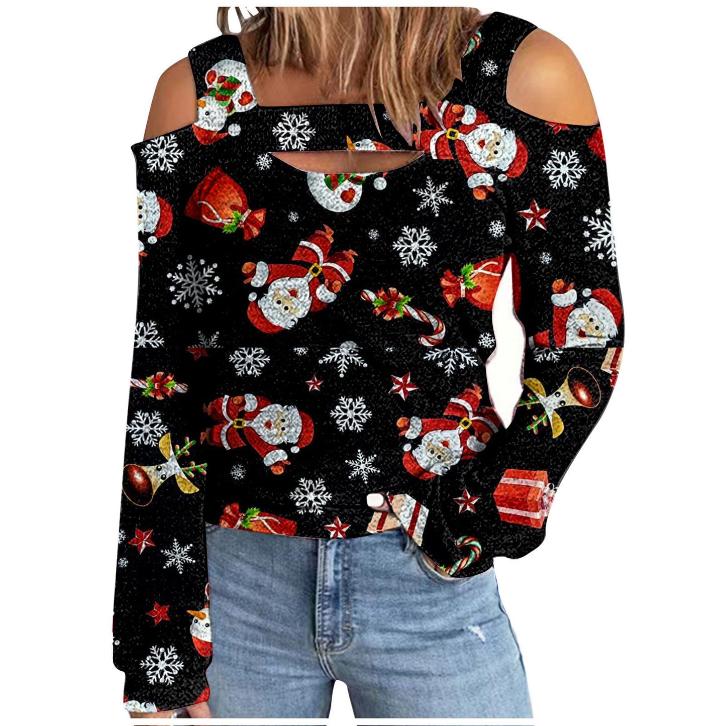 Women's Christmas Slim Fit T-Shirt