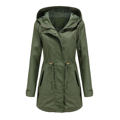 Casual Oversized Hooded Jacket For Women