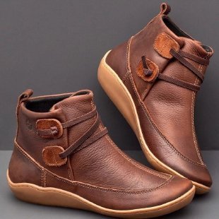 Women's Leather Comfort Outdoor Boots