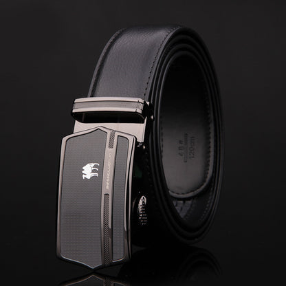 Pure Cowhide Business Suit Men's Belt