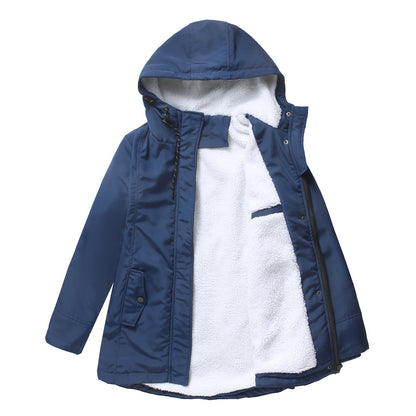 Slim Fit Stand Collar Leather Jacket For Women