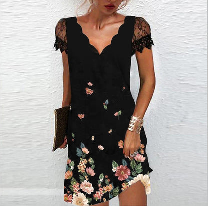 Button Casual Loose Tank Top Dress