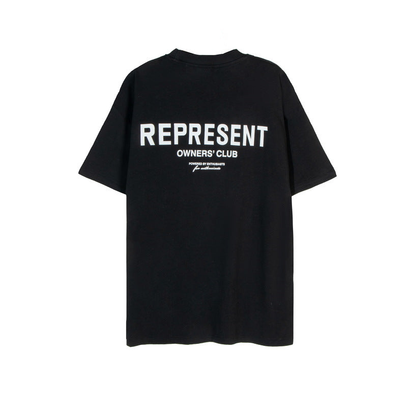 REPRESENT Unisex Casual Short Sleeve T-Shirt