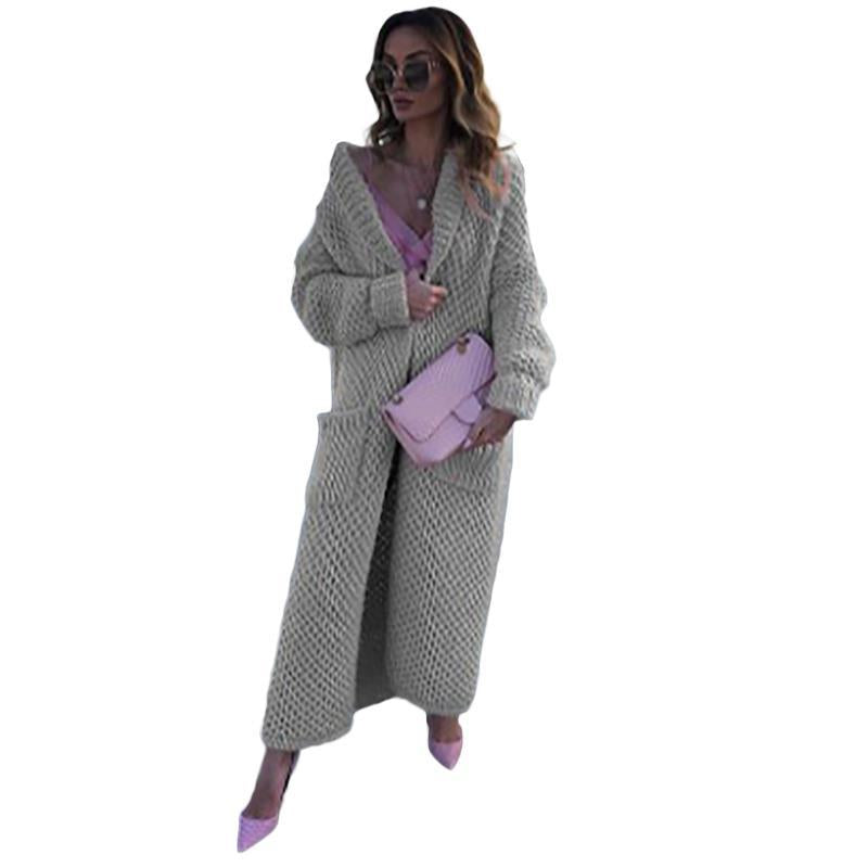 Women's Casual Loose Knit Cardigan Jacket