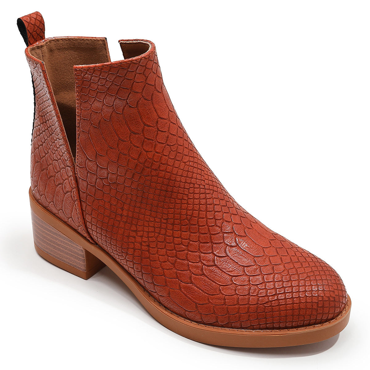Women's Solid Leather Boots